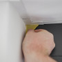 Selbstklebende Ecken - anwendung