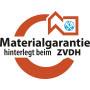 Materialgarantie hinterlegt beim ZVDh