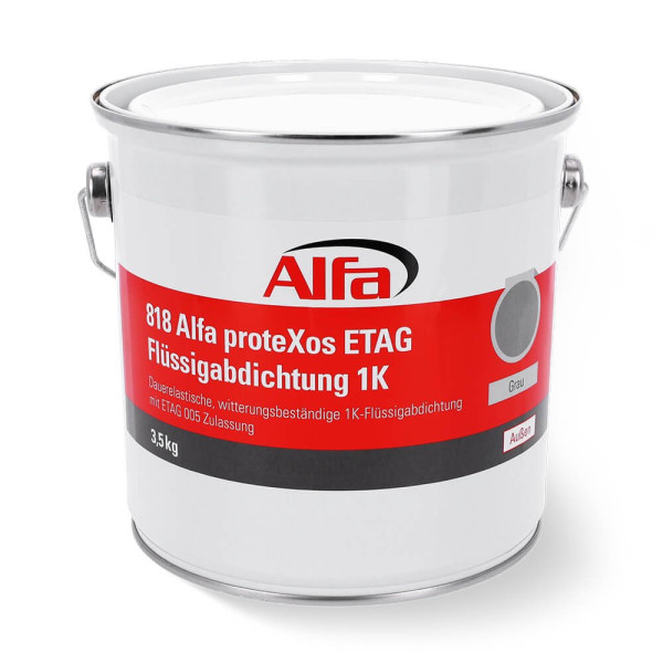 818 Alfa proteXos ETAG Flüssigabdichtung 1K